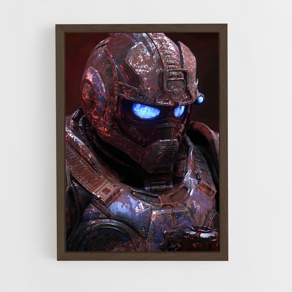 Poster Halo de Lutte – affiche Gears of war (vue 5)